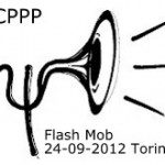 Il Flash Mob davanti all’Ordine degli Psicologi del Piemonte