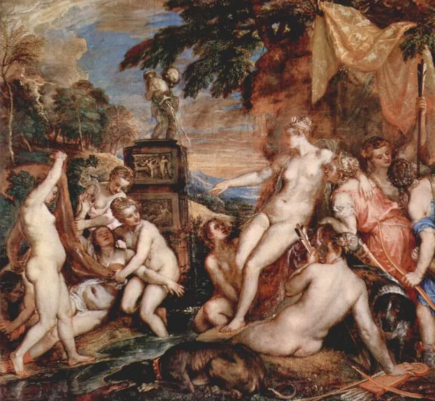 Tiziano, "Diana e Callisto" (1556-1559) Olio su tela. “Brave”. La Principessa Ribelle e il Capro Espiatorio – Recensione