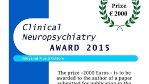 Clinical Neuropsichiatry Award 2015