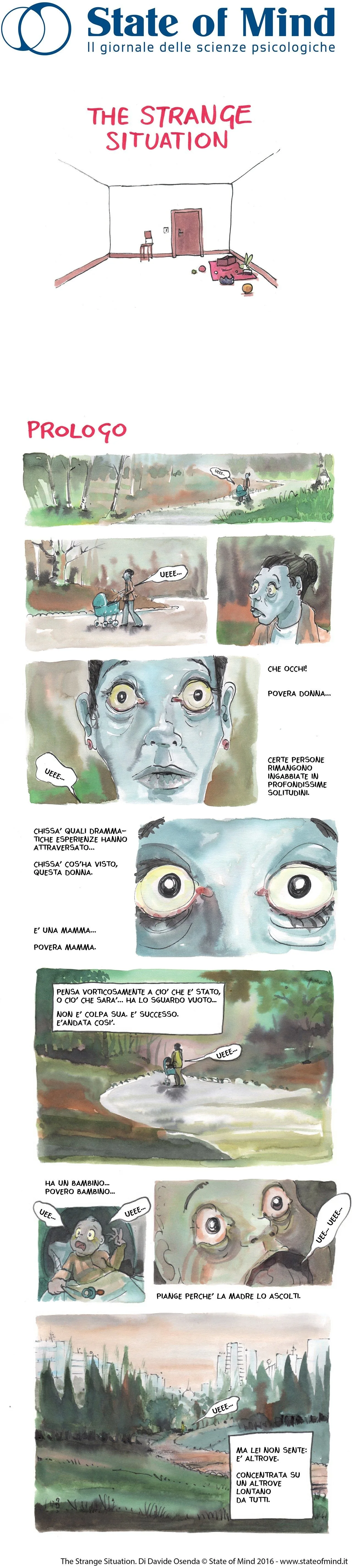The Strange Situation. -01- Di Davide Osenda © State of Mind 2016 www.stateofmind.it The Strange Situation. -01- Di Davide Osenda © State of Mind 2016 www.stateofmind.it