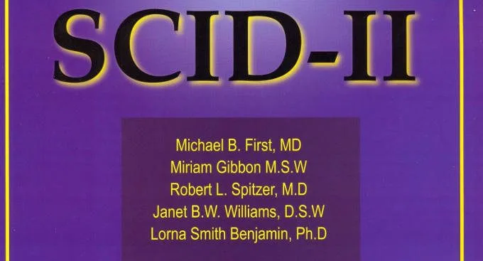 SCID II: intervista clinica strutturata sui disturbi di personalità