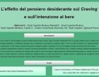 L’ effetto del pensiero desiderante sul craving e sull’intenzione al bere – Riccione, 2017