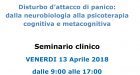 Disturbo d’attacco di panico – Seminario clinico