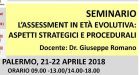 Assessment in età evolutiva: aspetti strategici e procedurali – Report del convegno di Palermo