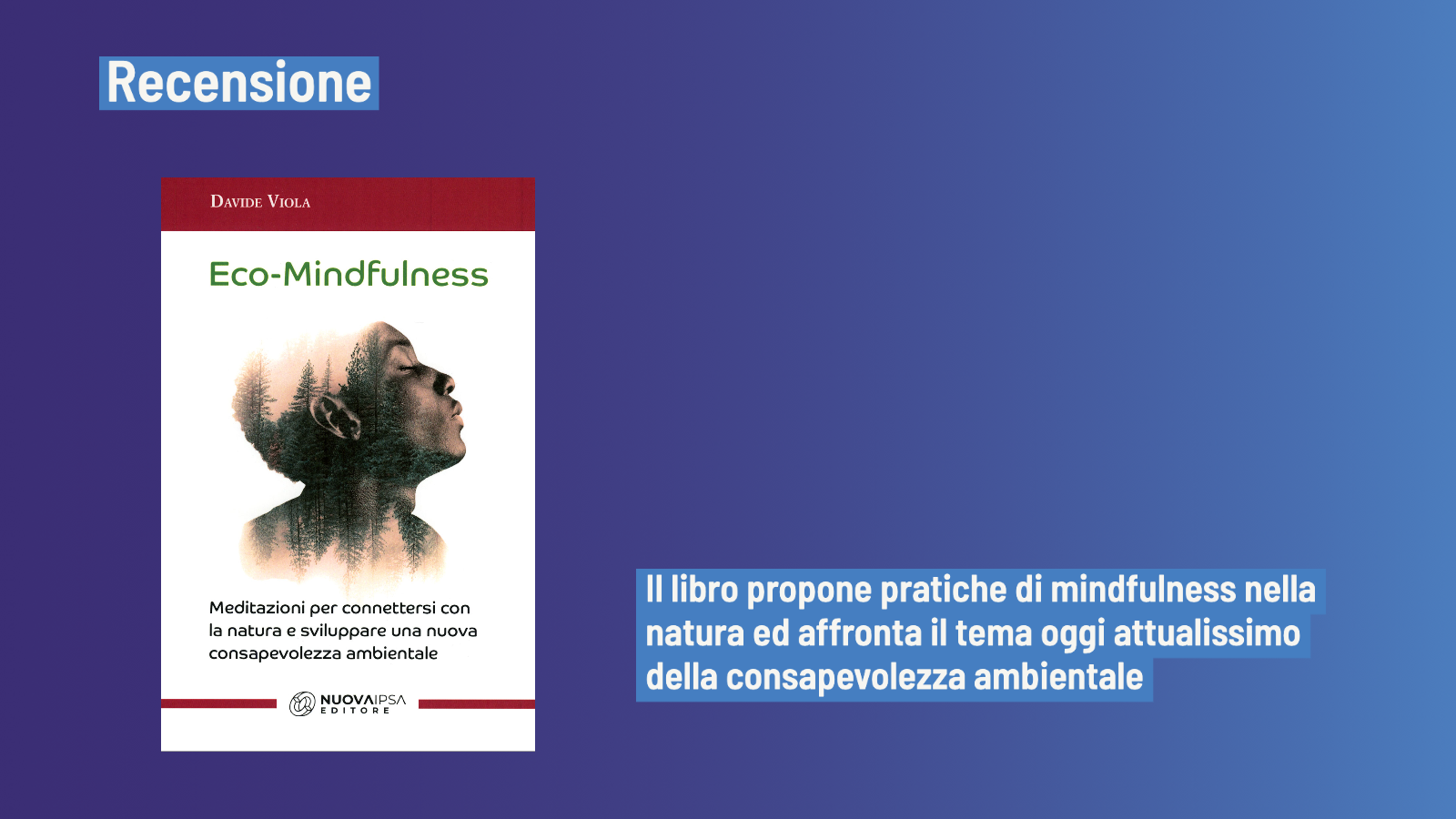 Eco-Mindfulness (2022) di Davide Viola - Recensione del libro