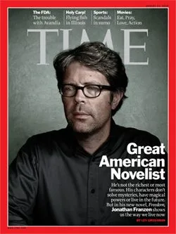 Jonathan Franzen - Cover of TIME 