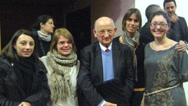 Le reporters di State of Mind con il Prof. Otto Kernberg, sabato 28 gennaio 2012 all'Università Milano-Bicocca. - Immagine: © 2012 State of Mind