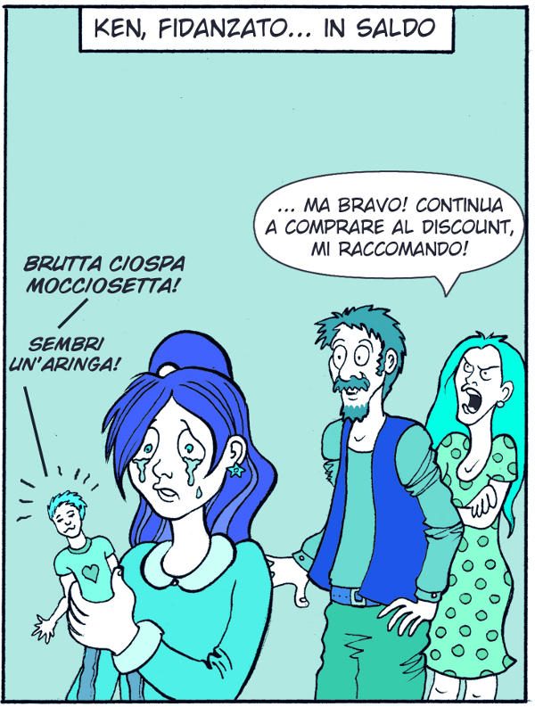 Ken, il fidanzato perfetto. Ecco perché non lo comprerei mai alle mie figlie. - Immagine: © 2012 Costanza Prinetti 