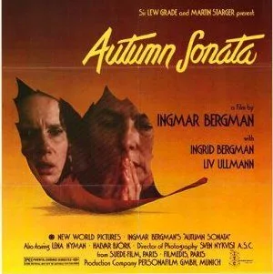 Sinfonia d'Autunno: Bergman ci insegna la ciclicità delle emozioni. - Immagine: Poster Cover from 1978 Movie: Autumn Sonata