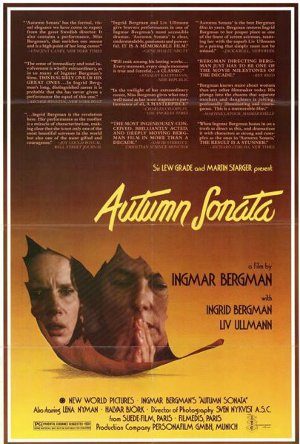 Sinfonia d'Autunno: Bergman ci insegna la ciclicità delle emozioni. - Immagine: Poster Cover from 1978 Movie: Autumn Sonata
