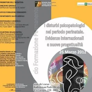 Psicopatologia Post-Partum e Perinatale. Notizie dai Convegni. 