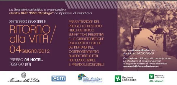 Seminario " Ritorno alla Vita"