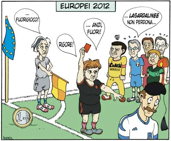 Le Vicissitudini Psicologiche dell'Euro. - Immagine: © 2012 Costanza Prinetti.