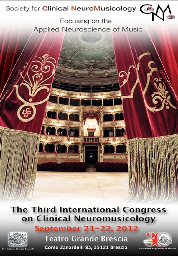 Clinical Neuromusicology: 3° Congresso Internazionale - Brescia