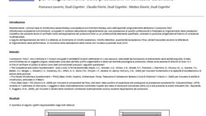 Applicazione del protocollo “MAC” (Mindfulness-Acceptance-Commitment) per il miglioramento delle prestazioni in contesto aziendale