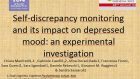 Self-Discrepancy Monitoring and its impact on Depressed Mood: an Experimental Investigation