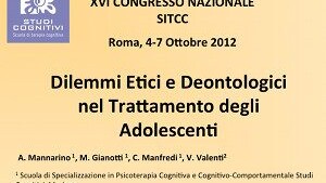 Dilemmi Etici e Deontologici nel Trattamento degli Adolescenti