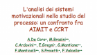 L’analisi dei sistemi motivazionali nello studio del processo: un confronto fra AIMIT e CCRT