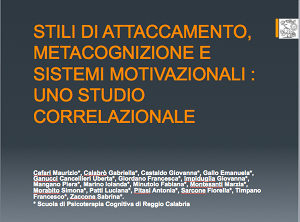 Cafari Slides - Stili di Attaccamento