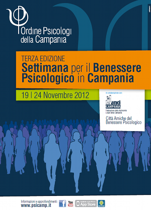 La Campania promuove la Proposta di Legge "Psicologo del Territorio". Locandina