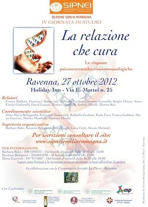 Locandina_La_relazione_che_cura. Congresso Sipnei - Emilia Romagna