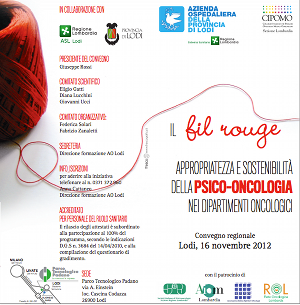 Il Fil Rouge. Convegno. Locandina