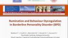 Rumination and Behaviour Dysregulation in Borderline Personality Disorder