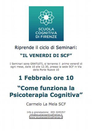 I seminari del venerdì - Locandina