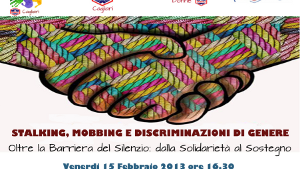 Stalking, Mobbing e Discriminazioni di Genere – Seminario