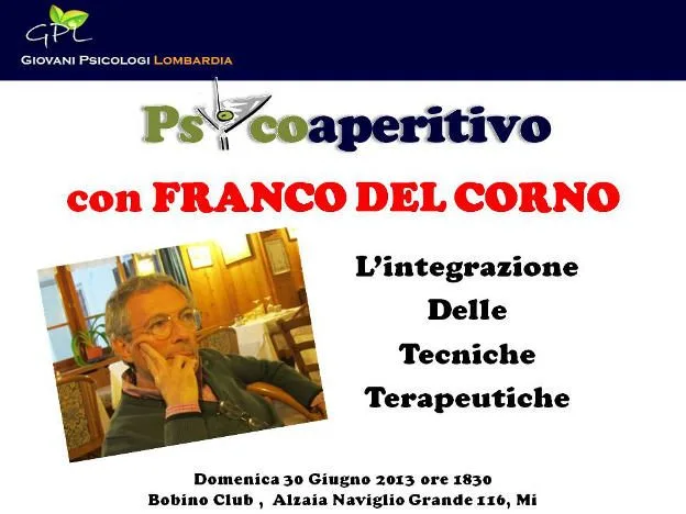 Psicoaperitivo Franco del Corno 