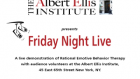 Cronache dal Friday Night Live @ Albert Ellis Institute, New York