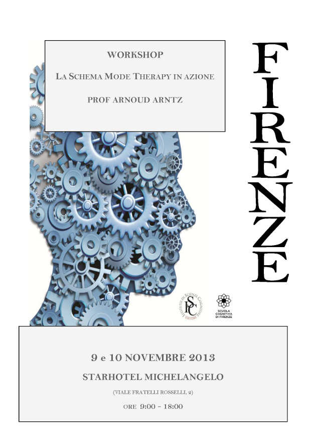 La Schema Therapy in azione. Workshop Firenze 9-10 Novembre 2013
