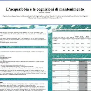 Assisi 2013 – L’Acquafobia e Le Cognizioni Di Mantenimento. - Immagine: poster assisi 2013