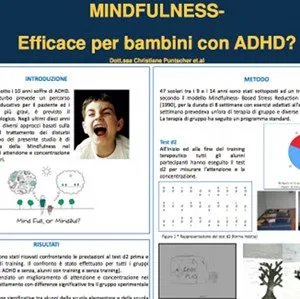 Assisi 2013 - Mindfulness, efficace per bambini con ADHD. -Immagine: poster assisi 2013