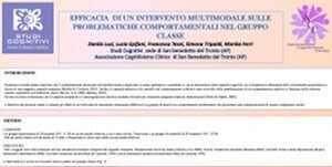 Intervento multimodale sulle problematiche in classe - Assisi 2013