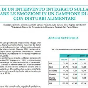 Disturbi alimentari: Un intervento integrato - Assisi 2013. -Immagine: Poster Assisi 2013