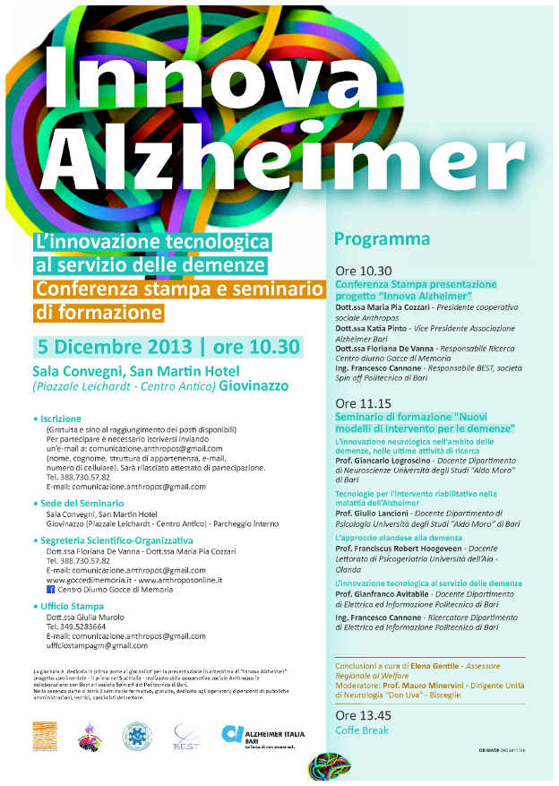 Innova Alzheimer 5 dicembre 2013