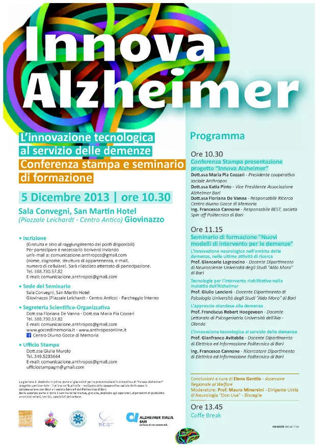 Innova Alzheimer 5 dicembre 2013