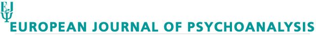 ejpsy - logo - European Journal of Psychoanalysis