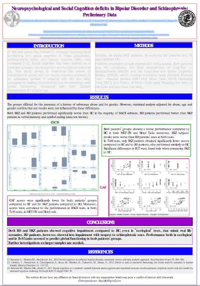 SOPSI 2014 - Poster Session - Caletti