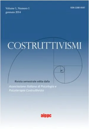 Costruttivismi - Copertina - gennaio 2014 - Rivista di Psicoterapia Cognitivo-Costruttivista