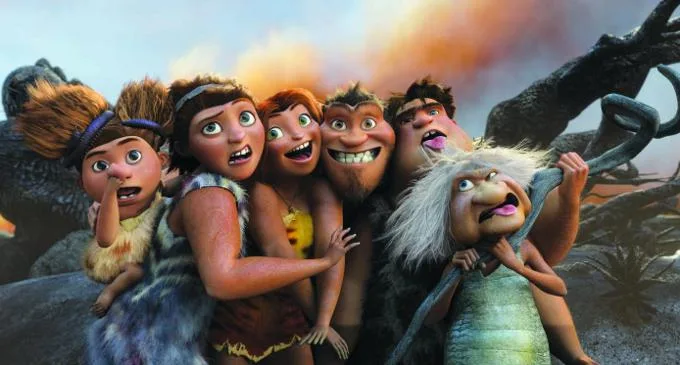 I croods-la paura e l'ansia di Grug