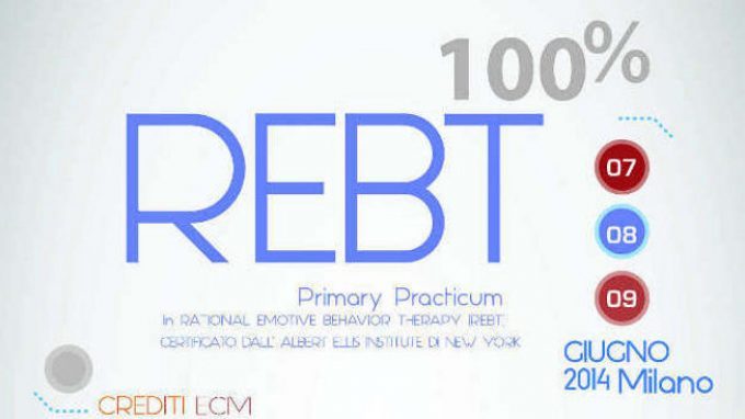 REBT: Report dal Primary Practicum di Milano 2014