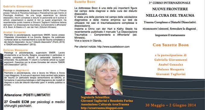 Nuove Frontiere nella cura del Trauma 2014 – Intervista a Giovanni Tagliavini