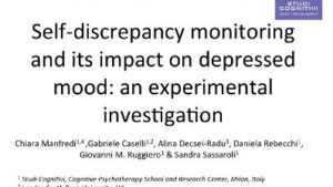 Self-discrepancy monitoring and depressed moods - SPR 2014 - SLIDES