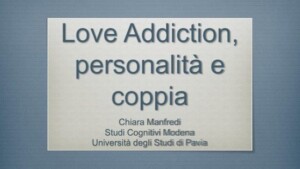 love addiction personalità e coppia - SITCC 2014