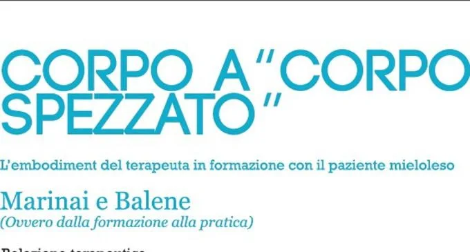 corpo a corpo spezzato:poster SITCC 2014