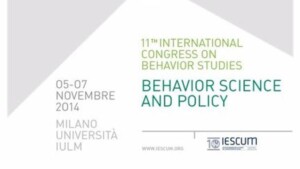 BEHAVIOR SCIENCE AND POLICY, XI Edizione dell'ICBS - Congresso Internazionale delle Scienze del Comportamento