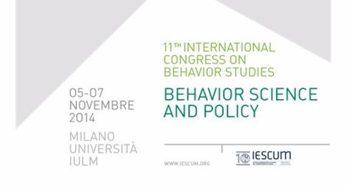 BEHAVIOR SCIENCE AND POLICY, XI Edizione dell'ICBS - Congresso Internazionale delle Scienze del Comportamento