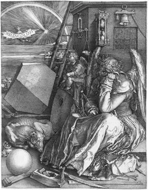 Albrecht Durer - Melancholia I - 300px 
